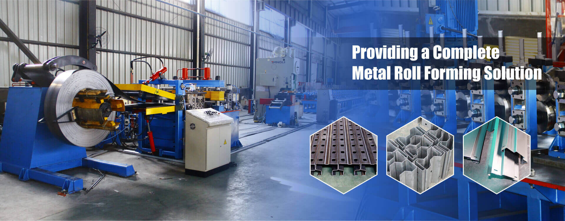 The largest manufacturer of roll forming machine