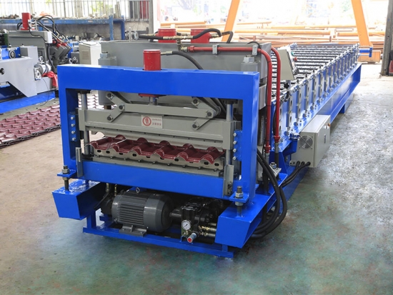 Glazed Roof Tile Roll Forming Machine