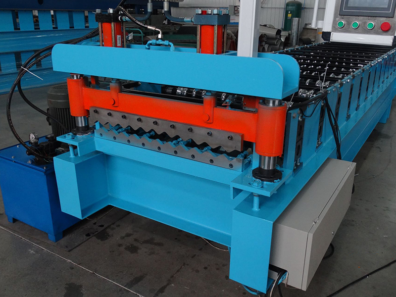 Glazed Roof Tile Roll Forming Machine