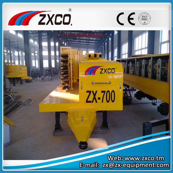 Grupo de máquina de moldagem da cobertura arqueada de vão grande ZX-700